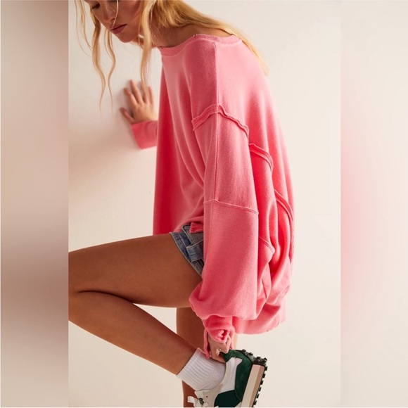 NEW! Free People Camden Sweatshirt - Picture 7 of 7